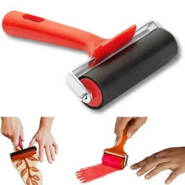 walek-gumowy-10-cm-z-raczka-plastikowa-do-grafiki-druk-wypukly-linoryt
