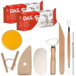 zestaw-rzezbiarski-do-modelowania-w-glinie-10el-glina-1kg-narzedzia
