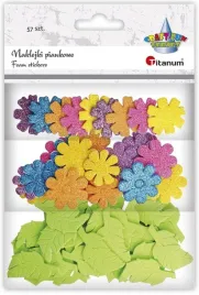 naklejki-piankowe-titanum-kwiaty-liscie-klasyczne-wielokolorowe-57-szt