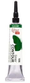 farba-akrylowa-konturowka-rosa-talent-20ml-zielona-precyzyjny-aplikator