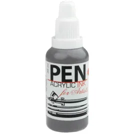 tusz-akrylowy-do-aerografu-kaligrafii-pen-renesans-35ml-srebrny-acrylic