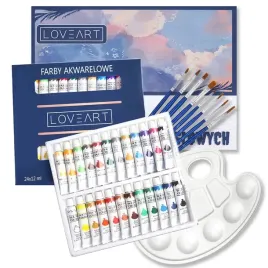 zestaw-malarski-artystyczny-farby-akwarelowe-24x12ml-plotno-paletka-pedzle