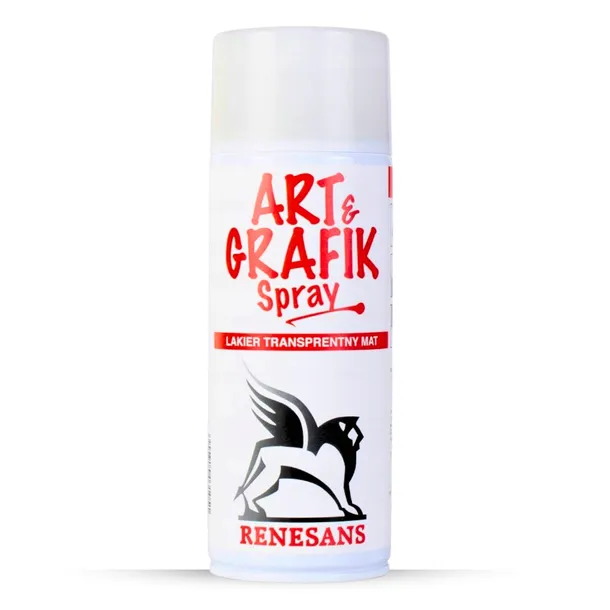 Werniks Lakier do Farb Akrylowych Spray 400ml Renesans MAT Ochronny
