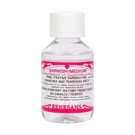 werniks-malarski-koncowy-fiksatywowy-matowy-do-gwaszy-temper-renesans-100ml