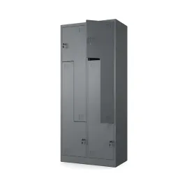 szafa-metalowa-socjalna-szkolna-bhp-czterokomorowa-na-silownie-antracyt