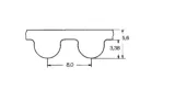 pasek-pas-zebaty-8m-720-szeroki-25mm-optibelt-stan-nowy