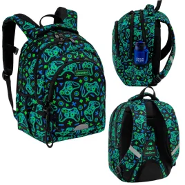 plecak-szkolny-wielokomorowy-astrabag-game-on-pady-zielony-20-l