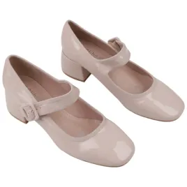 bezowe-czolenka-damska-na-slupku-wizytowe-buty-klasyczne-5cm