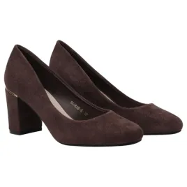 brazowe-czolenka-damskie-na-slupku-buty-eleganckie-wkladki-ekoskora-wygodne