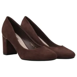 brazowe-czolenka-damskie-na-slupku-buty-eleganckie-wkladki-ekoskora-wygodne