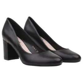 brazowe-czolenka-damskie-na-slupku-buty-eleganckie-wkladki-ekoskora-wygodne