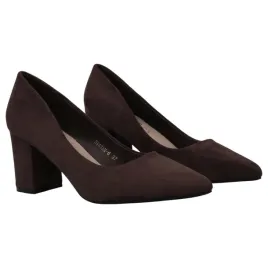 brazowe-czolenka-damskie-na-slupku-buty-eleganckie-wkladki-ekoskora-wygodne