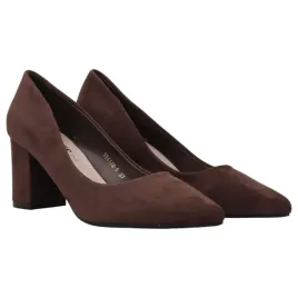 brazowe-czolenka-damskie-na-slupku-buty-eleganckie-wkladki-ekoskora-wygodne