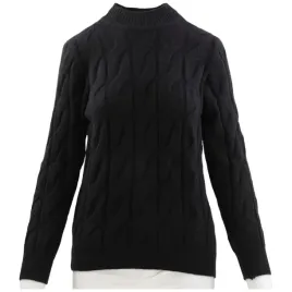 czarny-sweter-damski-elegancki-cieply-polgolfy-damskie-swetry-bawelniane
