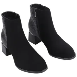 czarne-botki-damskie-lekko-ocieplane-suwaki-na-obcasie-buty-ekozamsz