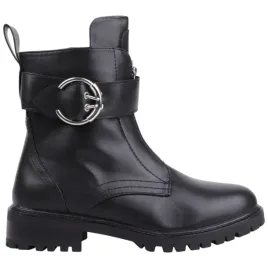 czarne-botki-damskie-lekko-ocieplane-na-obcasie-suwaki-buty-zamek-elegacnki