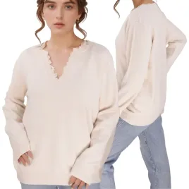 bezowy-sweter-damski-wiskoza-eleganckie-modne-dlugi-rekaw