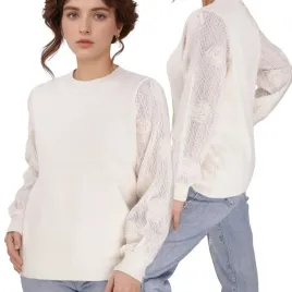 bezowy-sweter-damski-wiskoza-eleganckie-modne-dlugi-rekaw