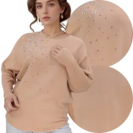 brazowy-sweter-damski-wiskoza-klasyczne-eleganckie-modne-swetry-dlugi-rekaw