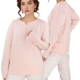 rozowy-sweter-damski-welniane-klasyczne-eleganckie-modne-swetry-dlugi-rekaw