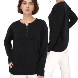 czarny-sweter-damski-welniane-klasyczne-eleganckie-modne-swetry-dlugi-rekaw
