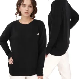 czarny-sweter-damski-welniane-klasyczne-eleganckie-modne-swetry-dlugi-rekaw