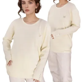 zolty-sweter-damski-welniane-klasyczne-eleganckie-modne-swetry-dlugi-rekaw