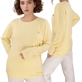zolty-sweter-damski-welniane-klasyczne-eleganckie-modne-swetry-dlugi-rekaw