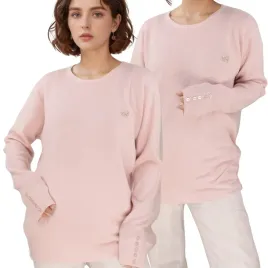rozowy-sweter-damski-welniane-klasyczne-eleganckie-modne-swetry-dlugi-rekaw