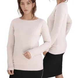 bezowy-sweter-damski-wiskoza-klasyczne-eleganckie-modne-swetry-dlugi-rekaw