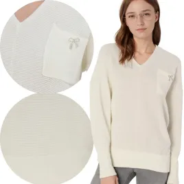 bezowy-sweter-damski-bawelniane-klasyczne-swetry-dlugi-rekaw-na-jesien