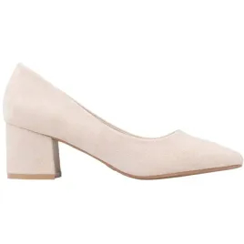 bezowe-czolenka-damskie-zamszowe-na-slupku-buty-eleganckie-wkl-ekoskora