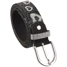czarny-pasek-damski-do-spodni-sukienki-klamra-srebrna-klasyczna-105cm
