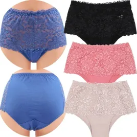 3x-majtki-damskie-bawelniane-figi-maxi-koronkowe-z-wysokim-stanem-r-xl