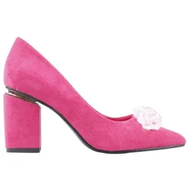 fuksja-czolenka-damskie-na-slupku-zamszowe-buty-eleganckie-wkl-ekoskora