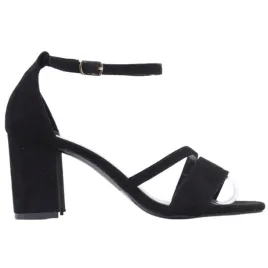 czarny-sandalki-damskie-na-slupku-ekoskora-sandaly-na-obcasie-eleganckie