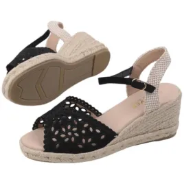 czarne-sandalki-damskie-na-koturnie-platformie-espadryle-azurowe-wygodne