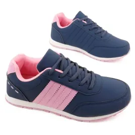 granatowe-buty-sportowe-damskie-plaskie-obuwie-klasyczne-zwiazane