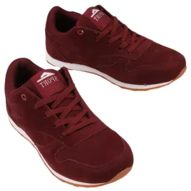bordowe-buty-sportowe-damskie-plaskie-wygodne-dla-kazdej-zwiazane-lekkie