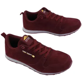 bordowe-buty-sportowe-damskie-plaskie-wygodne-dla-kazdej-zwiazane-lekkie