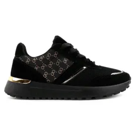 czarne-buty-sportowe-damskie-sneakersy-na-phatformie-plaskie-wygodne-lekkie