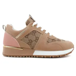 bezowe-buty-sportowe-damskie-sneakersy-na-phatformie-plaskie-wygodne-lekkie