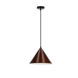 dunca-lampa-wiszaca-25-czarny-1x40-e27-klosz-ciemny-orzechowy