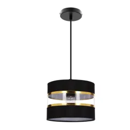 pandy-lampa-wiszaca-czarny-1x40w-e27-abazur-czarny-zloty