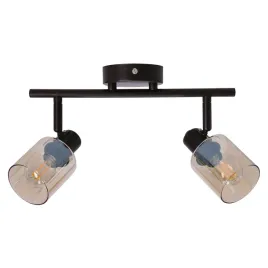 candellux-agra-lampa-sufitowa-brunatny-2x40w-e14-klosz-bursztynowy