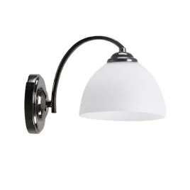 gracja-lampa-kinkiet-czarny-perlowy-1x40-e27-klosz-bialy