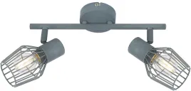lampa-scienna-listwa-2x40w-e14-szary-viking-92-68026