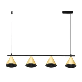 lampa-wiszaca-cone-zloty-4xgu10