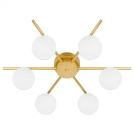 lampa-sufitowa-wiszaca-zyrandol-szklana-kula-6x-g9-loft-58cm-zloty-bialy