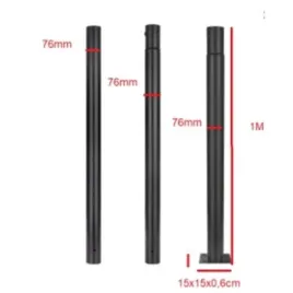slup-oswietleniowy-maszt-do-lamp-3m-ulicznych-latarni-76mm-okragly-czarny